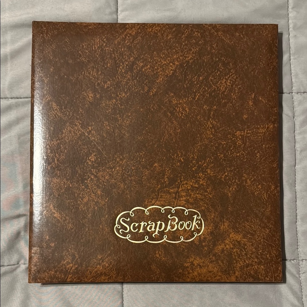 Vintage Brown Scrapbook